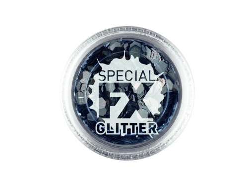 3.5" Black Confetti Glitter Unisex Adult Halloween Makeup FX Costume Accessory