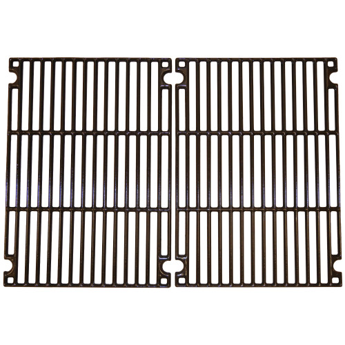 2pc Gloss Cast Iron Cooking Grid for Jamie Oliver and Nexgrill Gas Grills 27.5"