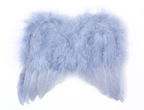 Pack of 3 Cloud Gray Mini Wings Costume Accessories - One Size Fits Most 7”