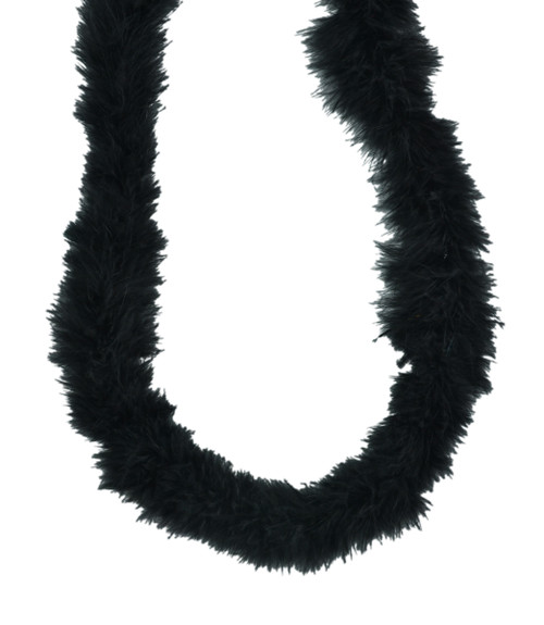 Pack of 3 Black Fluffy Feather Party Boas - 2 Yards