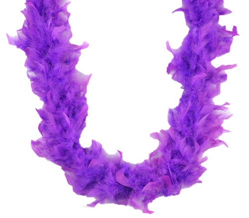 Set of 3 Purple Decorative Chandelle Boas - 2 Yards