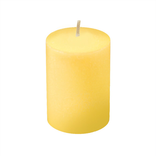 Set of 36 Yellow Citronella Scented Votive Candles 2”