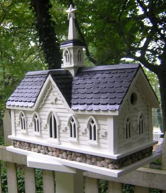 19" Fully Functional Historic Star Barn Outdoor Garden Birdhouse