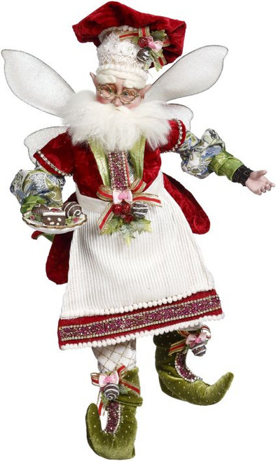 Mark Roberts Red and White All the Trimmings Christmas Fairy - Large 19"  #51-85782