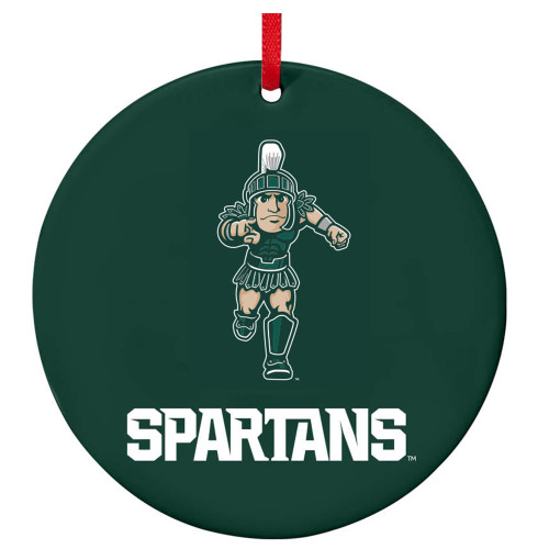 3.75" Michigan State Spartans Ceramic Disk