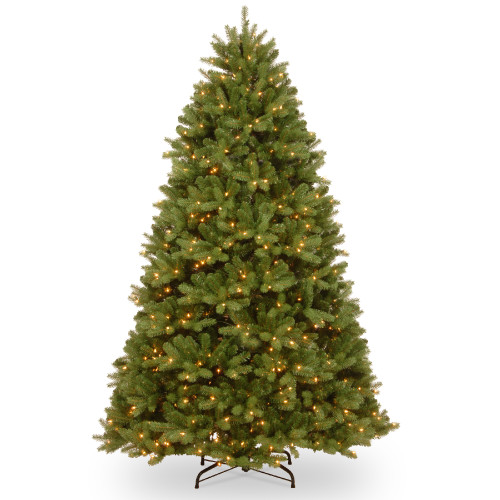7.5’ Pre-Lit Newberry Spruce Artificial Christmas Tree – Dual Color LED Lights