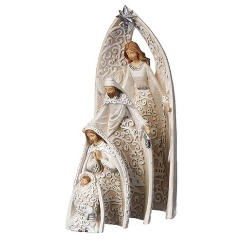 4 Piece Set Nesting Nativity 11”