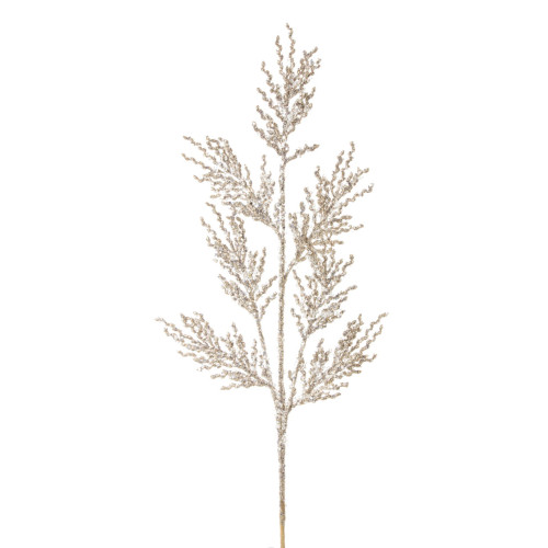 Set of 12 Gold Glittered Contemporary Artificial Spray, 29"