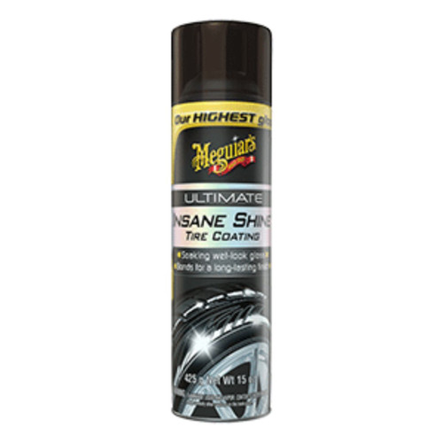 Set of 6 Black Ultimate Insane Shine and Tire Coating 15oz