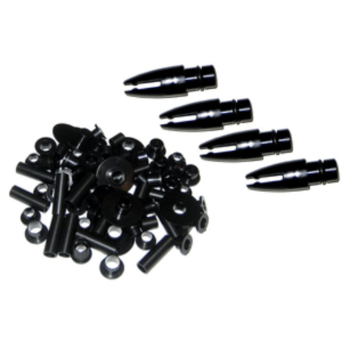 7" Black Rupp Double Spreader Outrigger Service Kit