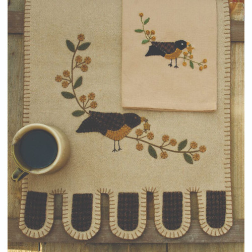 14" x 36" Brown, Yellow, and Green Fall Is Here Autumn Table Runner