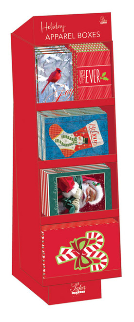 Expressive Design Group Assorted Christmas Apparel Gift Box - Case Of: 50; Each Pack Qty: 1