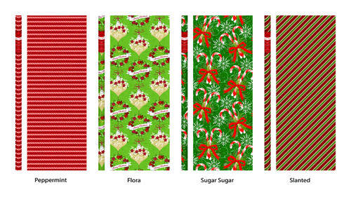 Expressive Design Group Assorted Christmas Gift Wrap - Case Of: 48; Each Pack Qty: 1;