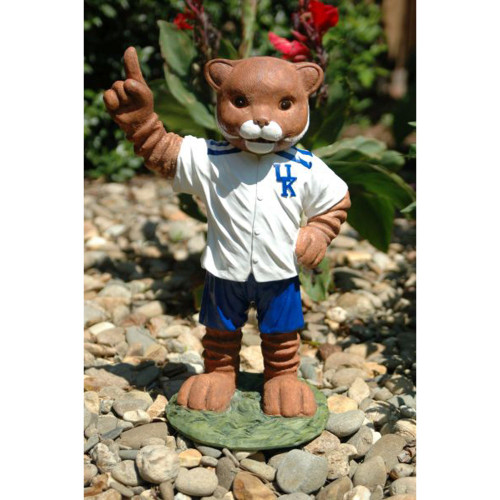 20" Vibrant Cat Mascot Garden Statue