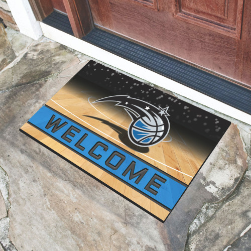 NBA Orlando Magic "Welcome" Rectangular Outdoor Door Mat