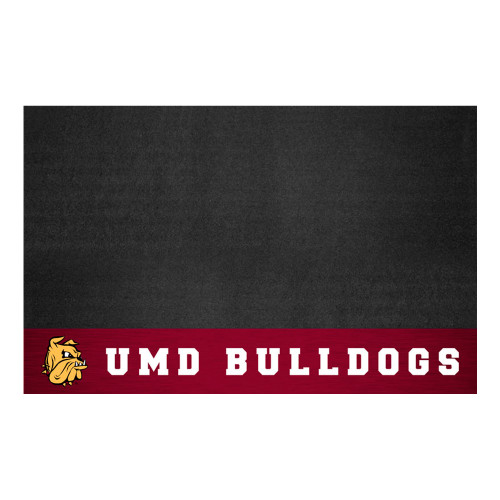 26" x 42" Black and Red NCAA University of Minnesota-Duluth Bulldogs Outdoor Grill Mat