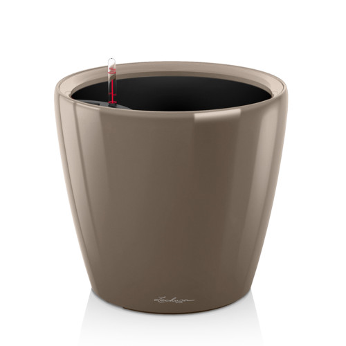 20" Taupe Brown Traditional and Contemporary Indoor Planter