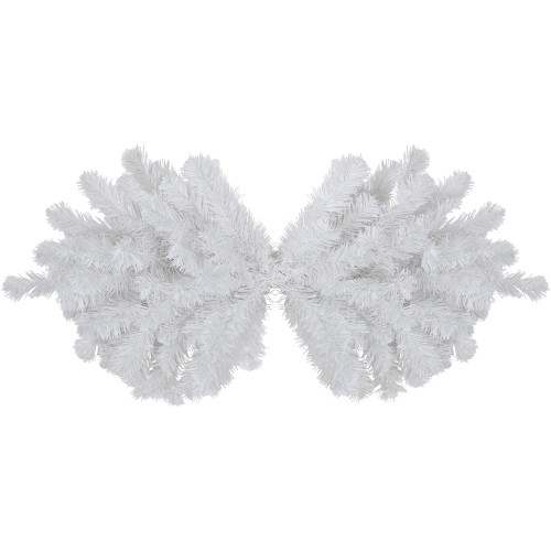 32" Snow White Pine Artificial Christmas Swag, Unlit