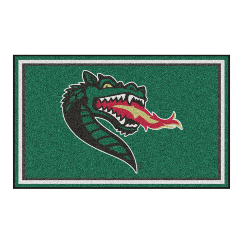 4' x 6' Green NCAA University of Alabama at Birmingham Blazers Non-Skid Area Rug