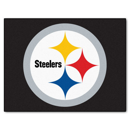 NFL Pittsburgh Steelers All Star Non-Skid Mat Rectangular Area Rug