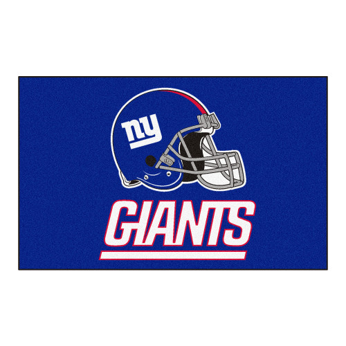 59.5" x 94.5" Blue and White NFL New York Giants Rectangular Ulti-Mat