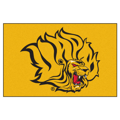 19" x 30" Yellow NCAA University of Arkansas at Pine Bluff Golden Lions Starter Mat Area Rug