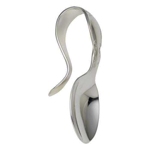 4.5" Classic Silver Victorian Silverplate Baby Spoon