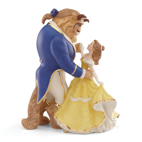 7" Blue and Yellow Disney's Beauty Dances with the Beast Figurine
