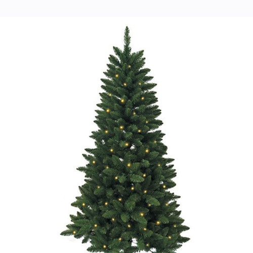 CC Christmas Decor 4.5? Pre-Lit Pine Artificial Christmas Tree with Warm Clear LED Lights - TR2423PL