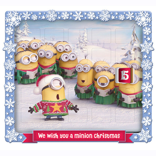 9.5" Despicable Me Minions Christmas Advent Calendar