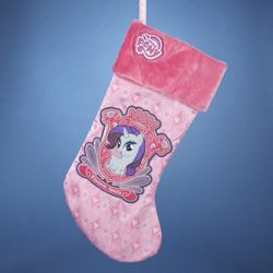 Pack of 6 My Little Pony Rarity Applique Stocking 19"