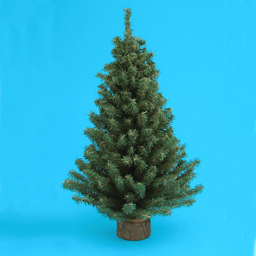 Club Pack of 24 Miniature Pine Christmas Trees 24" - Unlit