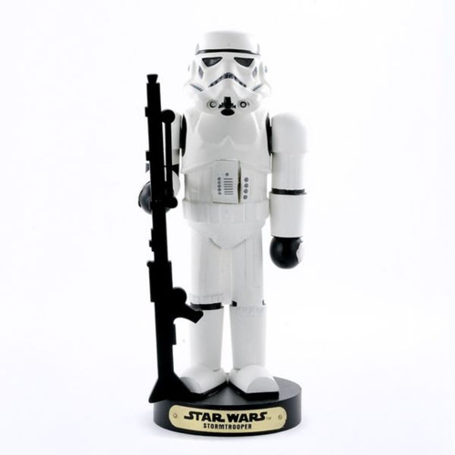 10" Star Wars Stormtrooper with Carbine Wooden Christmas Nutcracker