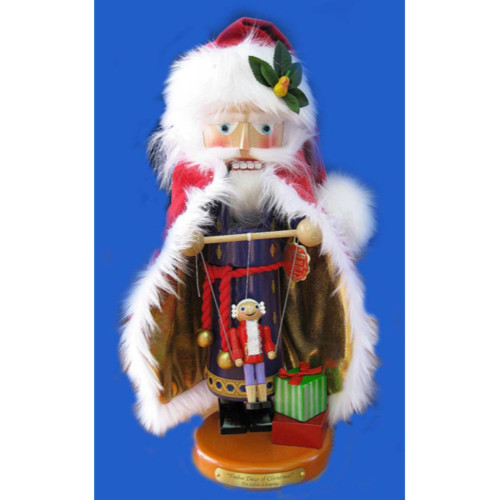 Steinbach "12 Days of Christmas" Part 6 Ltd Edition 18" Musical Santa Nutcracker