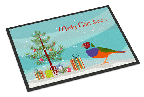 Amadina Merry Christmas Door Mat, Indoor Rug or Outdoor Welcome Mat 24x36 Doormat CK4486JMAT