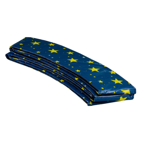 180" Blue and Yellow Upper Bounce Outdoor Trampoline Replacement Safety Pad