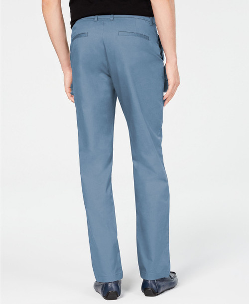 Alfani Men's AlfaTech Classic Fit Chino Pants Blue Size 36x30