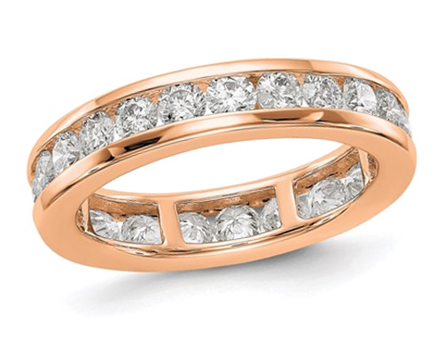 2.00 Carat (ctw H-I, I1-I2) Diamond Eternity Wedding Band Ring in 14K Gold - 08QGG0090200R-8.5