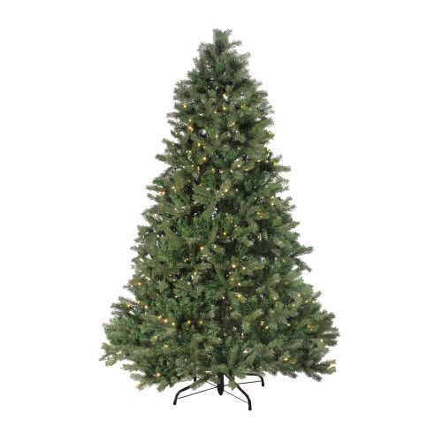 7.5' Pre-Lit Belvedere LED Spruce Artificial Christmas Tree - Clear Lights