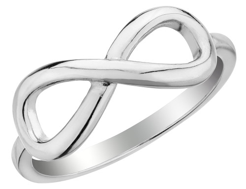 Infinity Ring in Sterling Silver - 68JYG0962-9