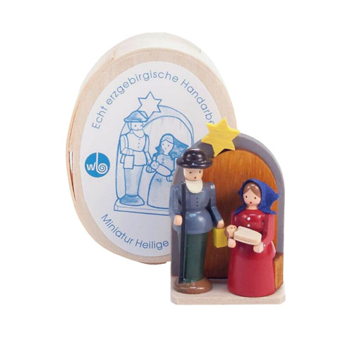 2" Dregeno Holy Family Nativity Christmas Chip Box