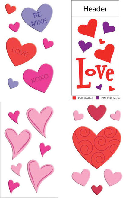 NS VALENTIN GELS5.5"X12" - Case Of: 24; Each Pack Qty: 1;