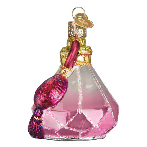 Old World Christmas Perfume Bottle Glass Tree Ornament 32357 FREE BOX Beauty New