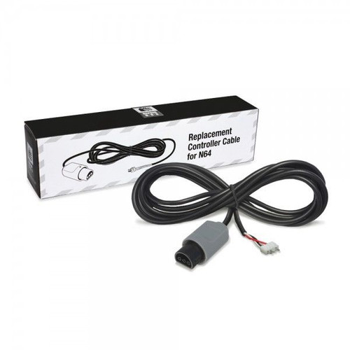 N64 Replacement Controller Cable (Gray) - Repair Box