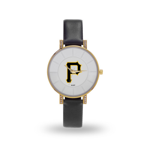 9" Black and White MLB Pittsburgh Pirates Lunar Watch