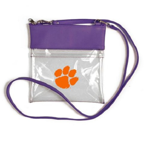 Clemson Tigers NCAA Clear Gameday Crossbody Purse