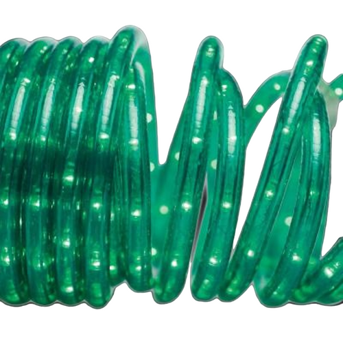 18' Green with Clear Lights Indoor/Outdoor Decorative Christmas Rope Light