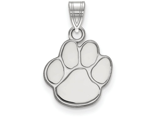 LogoArt Sterling Silver Auburn University Small Pendant Necklace SS068AUT