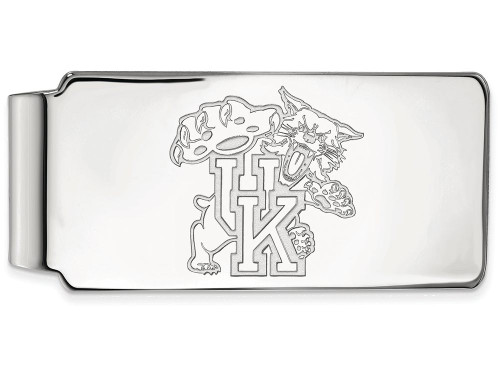 Logoart Sterling Silver University Of Kentucky Money Clip SS063UKT