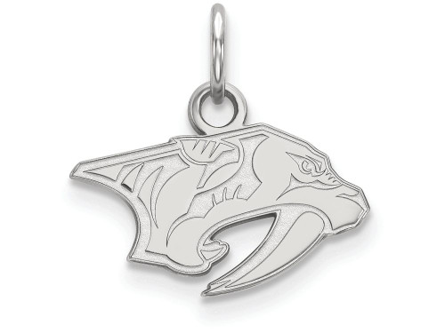 Logoart Sterling Silver Nashville Predators Extra Small Pendant SS016PRET